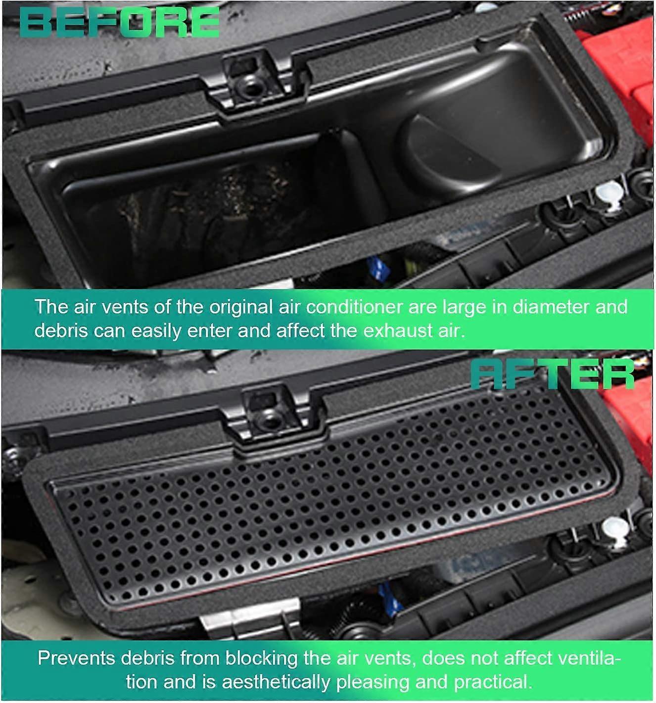 Compatible with Tesla Model 3 Model 3 Air Intake Grille Protective Cover Airvent Car Accessories V1263-JX-2836