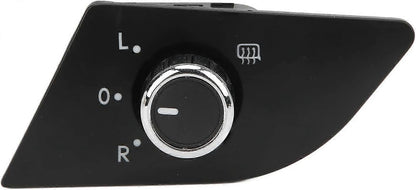 561959565C ABS Side Mirror Door Mirror Switch, Side Mirror Knob Adjust Control Knob Replacement Car Accessory V1263-JX-2837