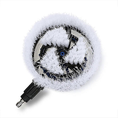 Rotating Wash Brush Pressure Washer Accessories Universal Quick Connector Cleaning Tool for Car Home Office V1263-JX-2838