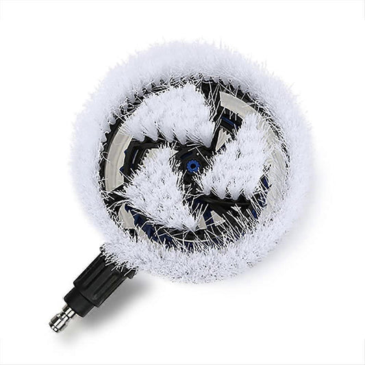 Rotating Wash Brush Pressure Washer Accessories Universal Quick Connector Cleaning Tool for Car Home Office V1263-JX-2838