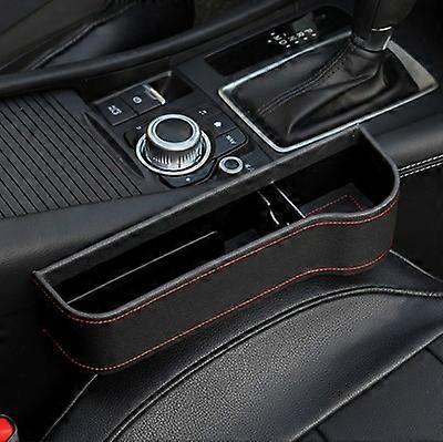 2pcs Car Front Seat Organizer Interior Storage Accessories Car Trunk Organizer Side Gap PU Leather for Side V1263-JX-2841