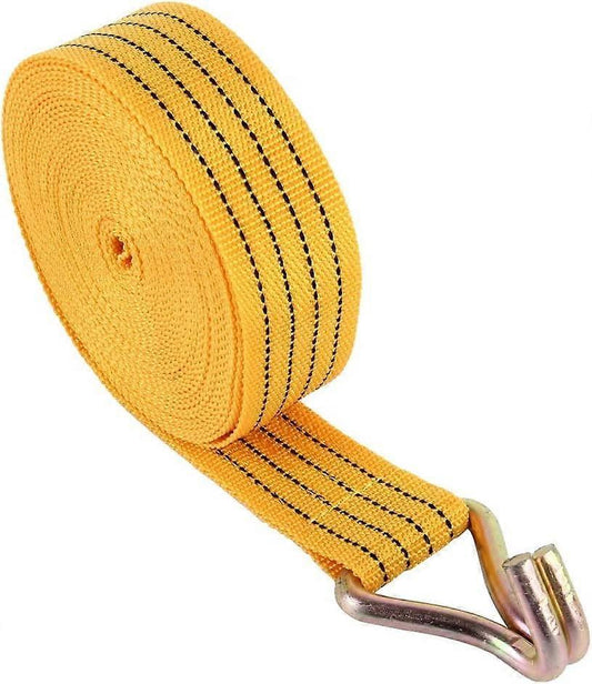 10m4.6cm 2 Ton Car Bundled Device with Hook And Buckle High Strength Cable Cord Heavy Duty Recovery Securing V1263-JX-2843