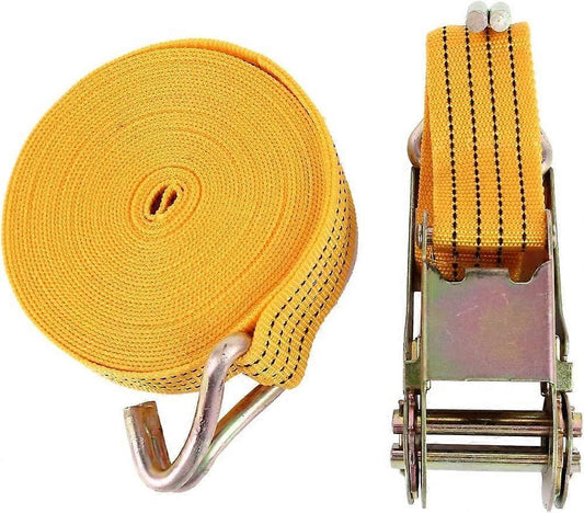 10m4.6cm 2 Ton Car Bundled Device with Hook And Buckle High Strength Cable Cord Heavy Duty Recovery Securing V1263-JX-2843