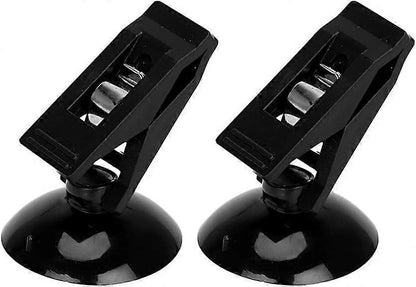 1 Pair Car Clip with Suction Sucker for Sun Shade Curtain Cloth Fixing, Auto Accessoris V1263-JX-2845