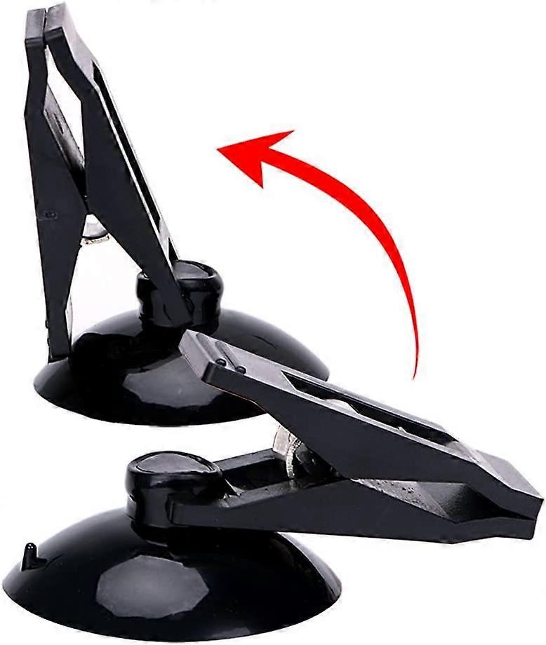 1 Pair Car Clip with Suction Sucker for Sun Shade Curtain Cloth Fixing, Auto Accessoris V1263-JX-2845