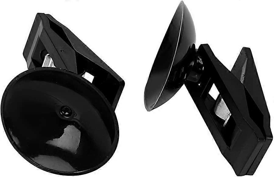 1 Pair Car Clip with Suction Sucker for Sun Shade Curtain Cloth Fixing, Auto Accessoris V1263-JX-2845