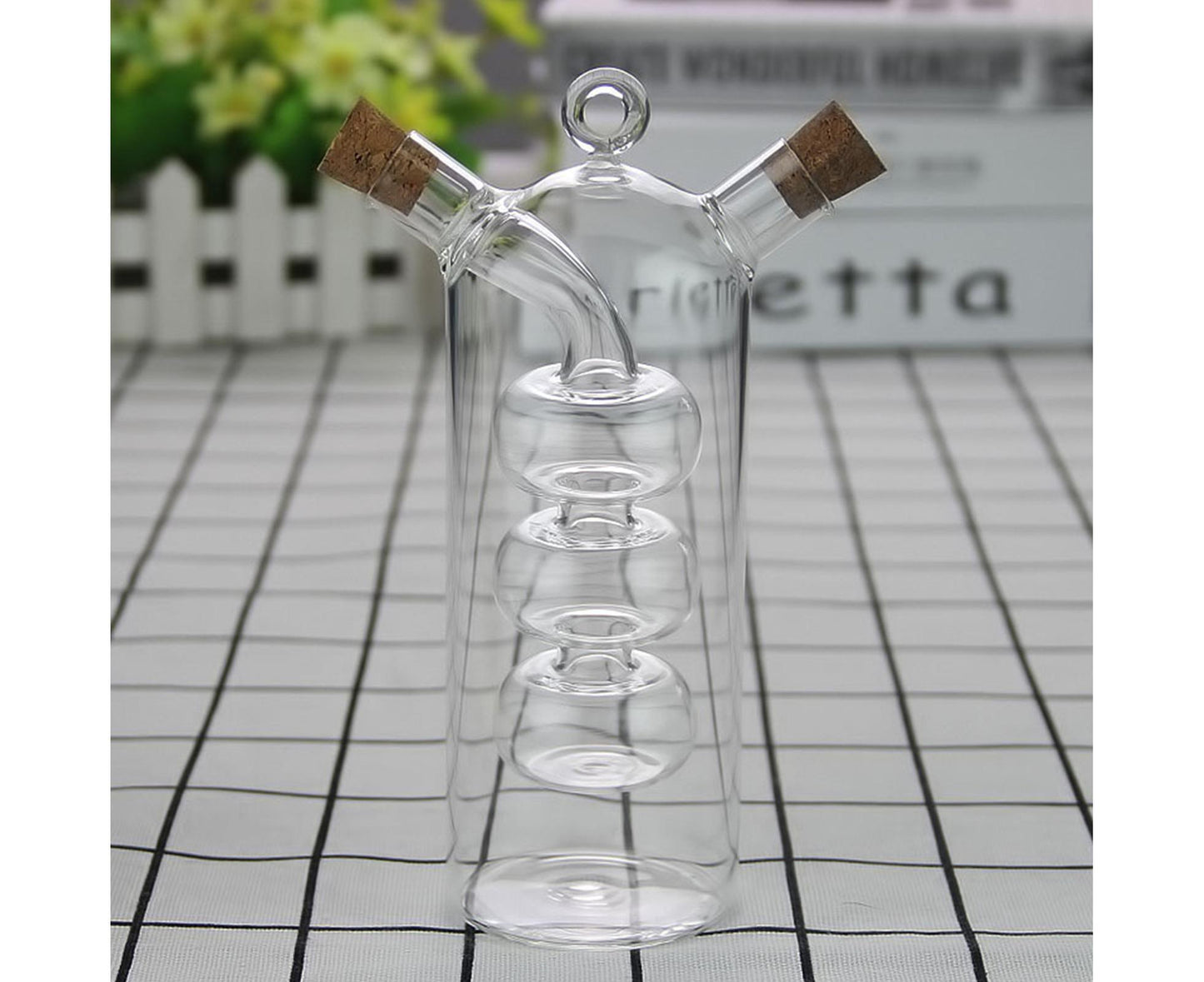 150ml Vinegar Dispenser Glass Bottle-Clear V1263-JX-285