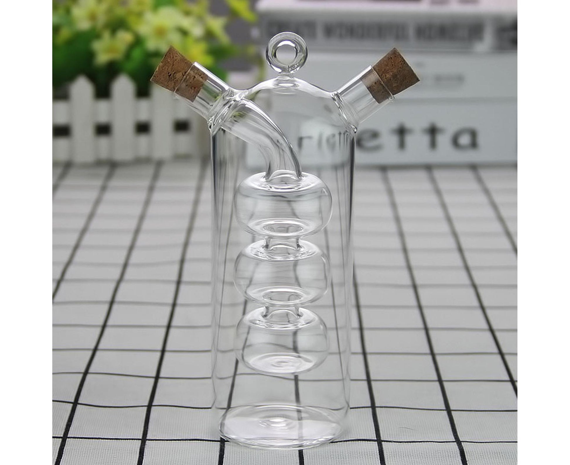 150ml Vinegar Dispenser Glass Bottle-Clear V1263-JX-285