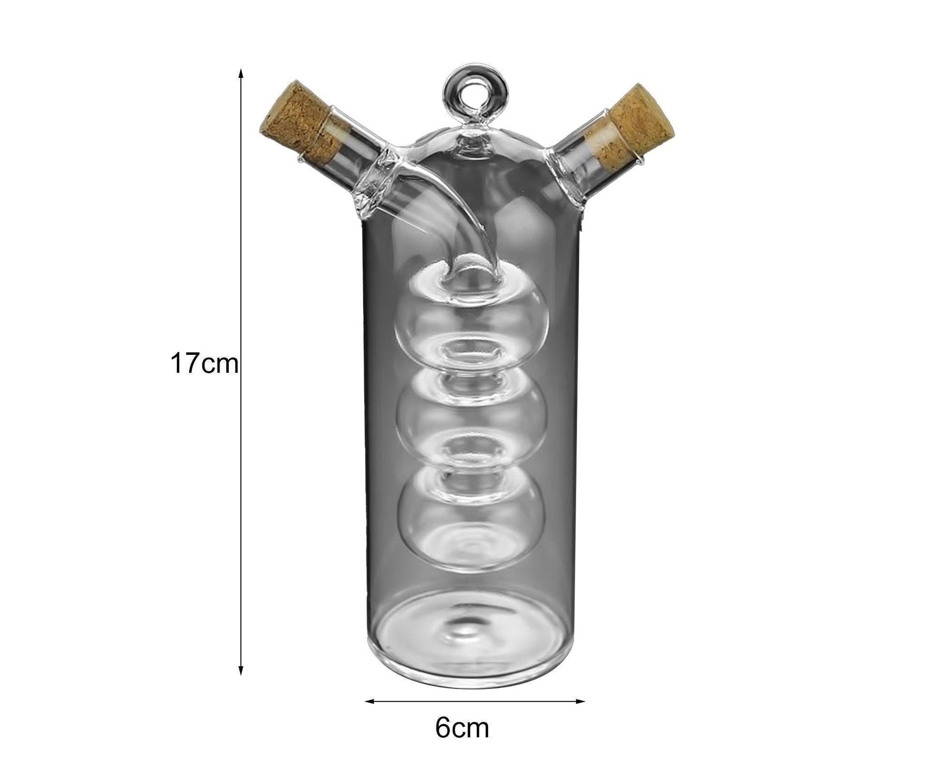 150ml Vinegar Dispenser Glass Bottle-Clear V1263-JX-285