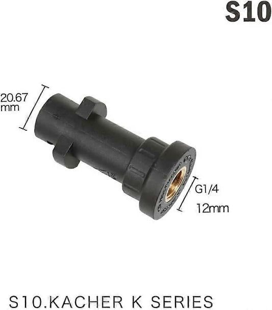 Snow Foam Lance Car Washer Soap Foamer Adjustable Foam Nozzle Sprayer, Thread Adaptor for High Pressure Wash V1263-JX-2850