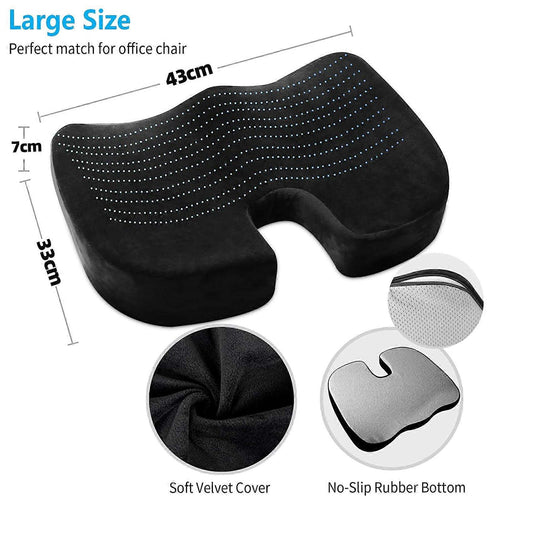 for the office chair: seat cushion for car U-shaped seat cushion, made of memory foam for office chair, V1263-JX-2852