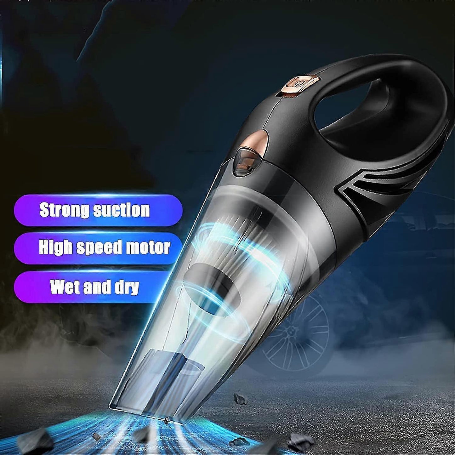 Car Vacuum Cleaner Portable Usb Handheld Vacuum For Home Car Dry Cleaning V1263-JX-2853