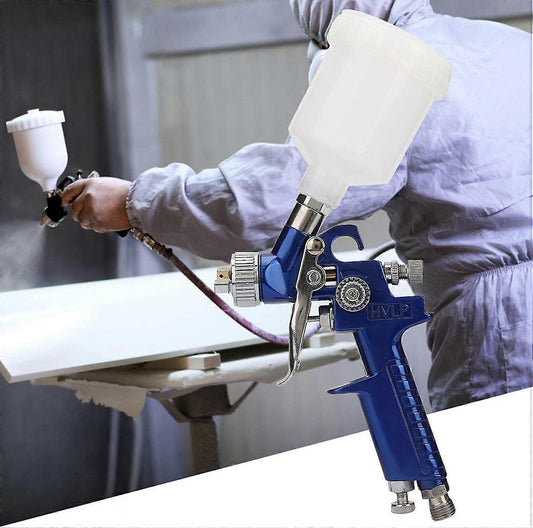 Multi-purpose Airbrush Set Car Spray Gun Oil Painting Pneumatic Gravity Airbrush European Type V1263-JX-2856