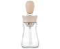 200ML 2 in 1 Glass Oil Bottle with Silicone Brush-Pink V1263-JX-287