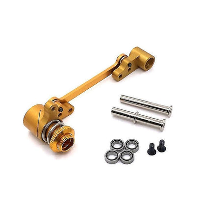 Metal Steering Bellcrank Servo Saver Compatible With Wltoys 144001 Rc Car,3 V1263-JX-2870