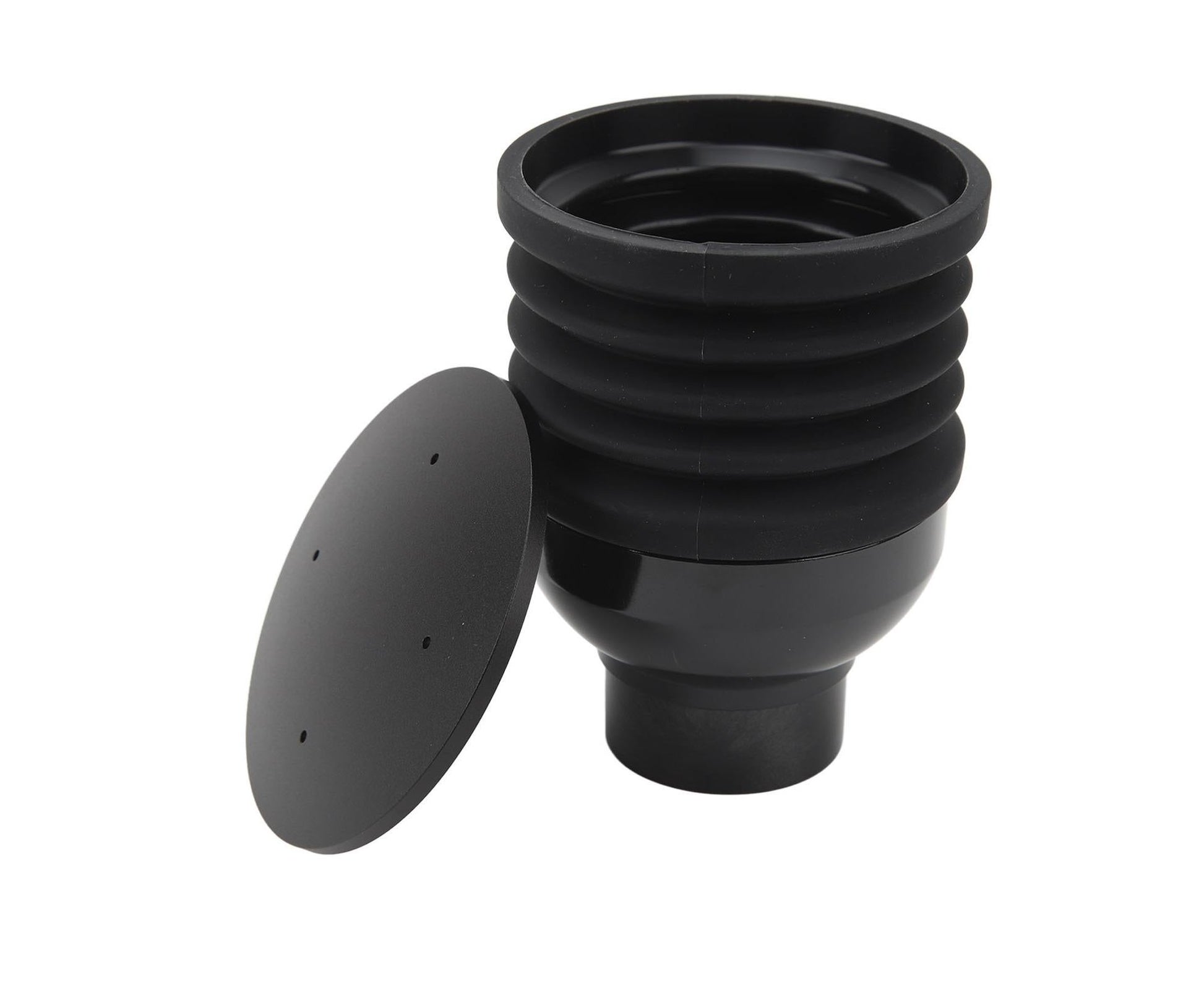Single Dose Hopper with Bellow & ABS Silicone Coffee Bean Bin, Grinder Accessories V1263-JX-2878