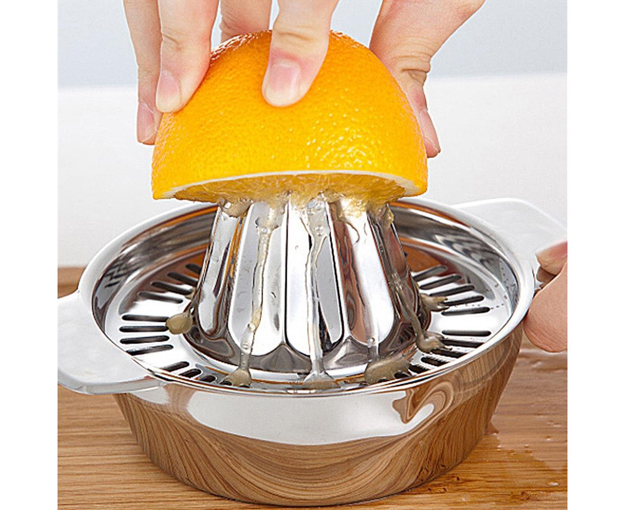 Stainless Steel Manual Citrus Juicer for Lemon, Orange, Fruit Squeezer, Kitchen Tool V1263-JX-2882