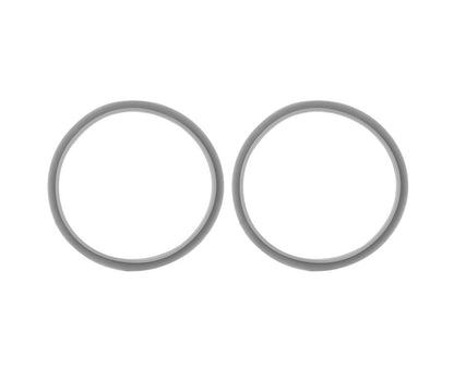 New Replacement Gaskets for Juicer, 2 White Rubber Rings, Flexible Home Use V1263-JX-2883