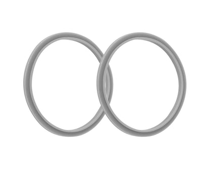 New Replacement Gaskets for Juicer, 2 White Rubber Rings, Flexible Home Use V1263-JX-2883