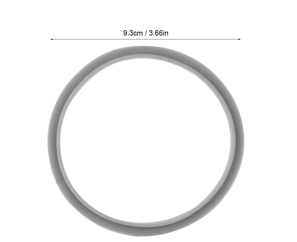 New Replacement Gaskets for Juicer, 2 White Rubber Rings, Flexible Home Use V1263-JX-2883
