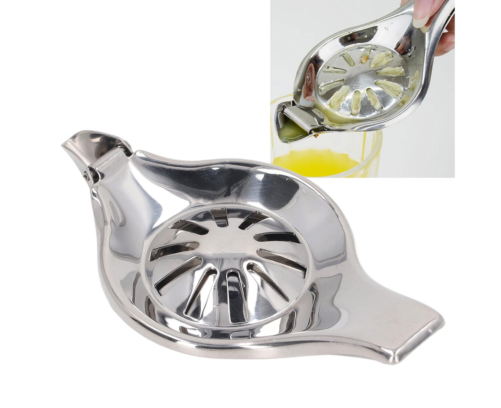 Manual Lemon Juicer, 304 Stainless Steel Lime Squeezer, Citrus Press, Kitchen Tool V1263-JX-2887