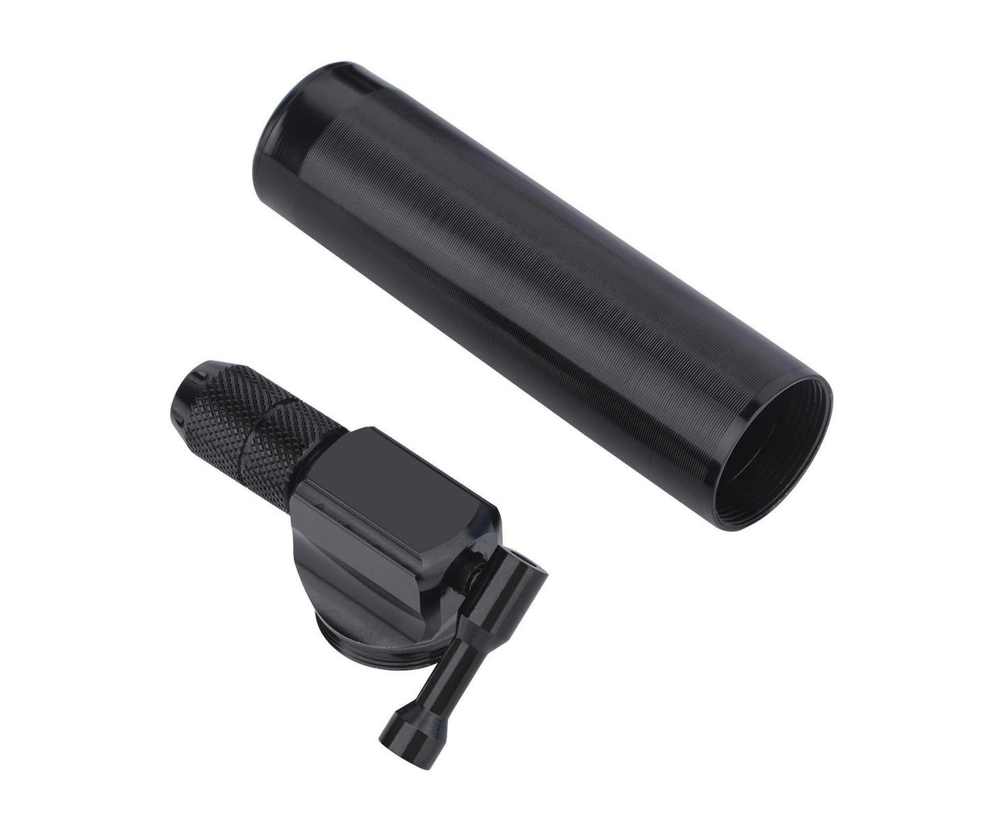 1 Set Mini Pump Nozzle Good Sealing Knob Switch CO2 High Pressure Quick Inflation Rust Resistant Pump V1263-JX-289