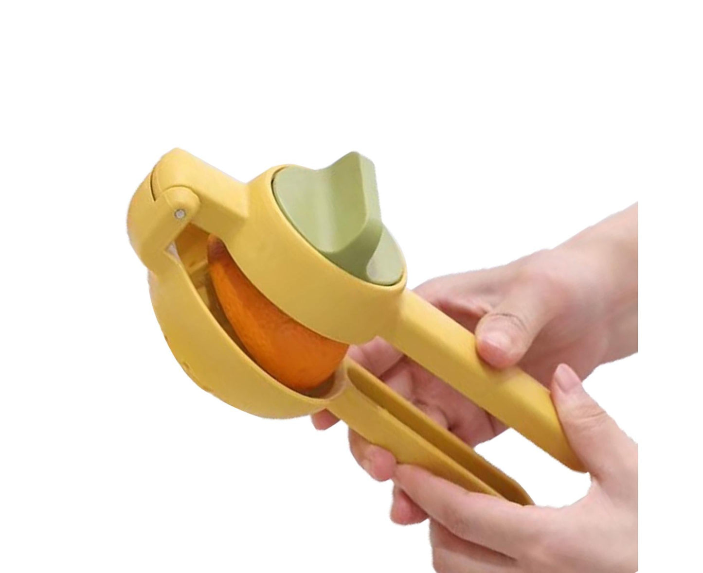 Lemon Squeezer, Multifunctional Plastic Portable Juicer for Fruit, Home Use, Yellow V1263-JX-2893