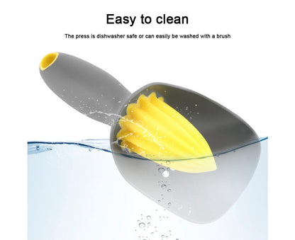 Ergonomic Manual Mini Lemon Squeezer for Lime & Orange (Black) V1263-JX-2904