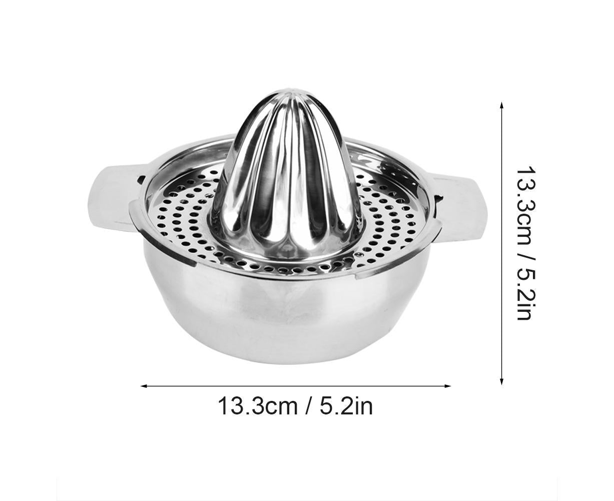 Stainless Steel Portable Manual Lemon Orange Squeezer, Household Fruit Juicer V1263-JX-2909
