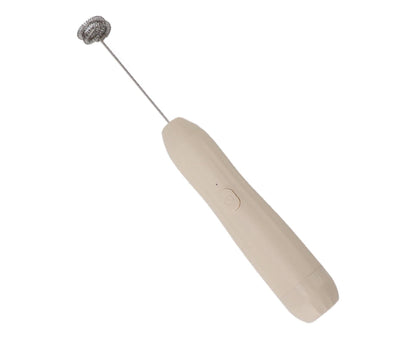 Khaki Rechargeable Milk Frother, Coffee Mixer for Lattes & Hot Chocolate V1263-JX-2913