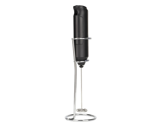 Stainless Steel Handheld Milk Frother, Electric Whisk & Drink Mixer with Bracket for Coffee V1263-JX-2915