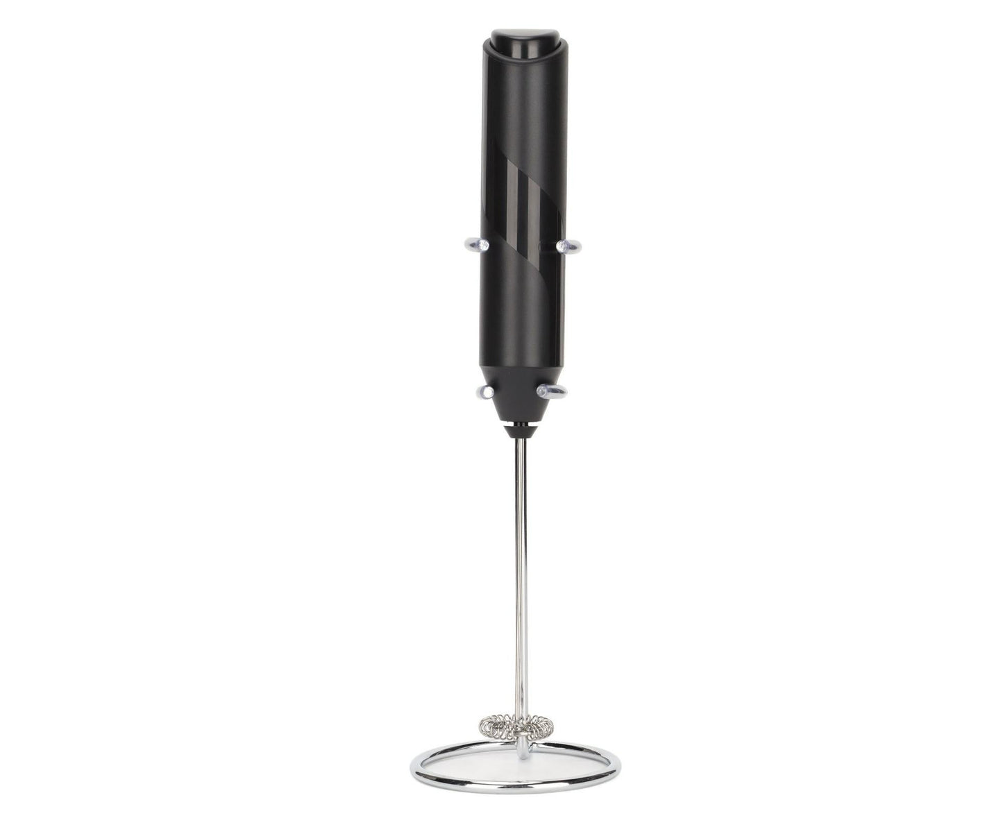 Stainless Steel Handheld Milk Frother, Electric Whisk & Drink Mixer with Bracket for Coffee V1263-JX-2915