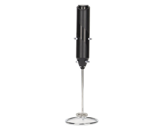 Stainless Steel Handheld Milk Frother, Electric Whisk & Drink Mixer with Bracket for Coffee V1263-JX-2915