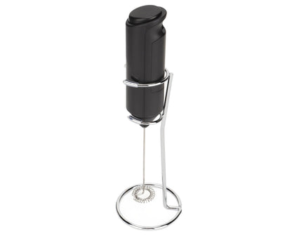 Stainless Steel Handheld Milk Frother, Electric Whisk & Drink Mixer with Bracket for Coffee V1263-JX-2915