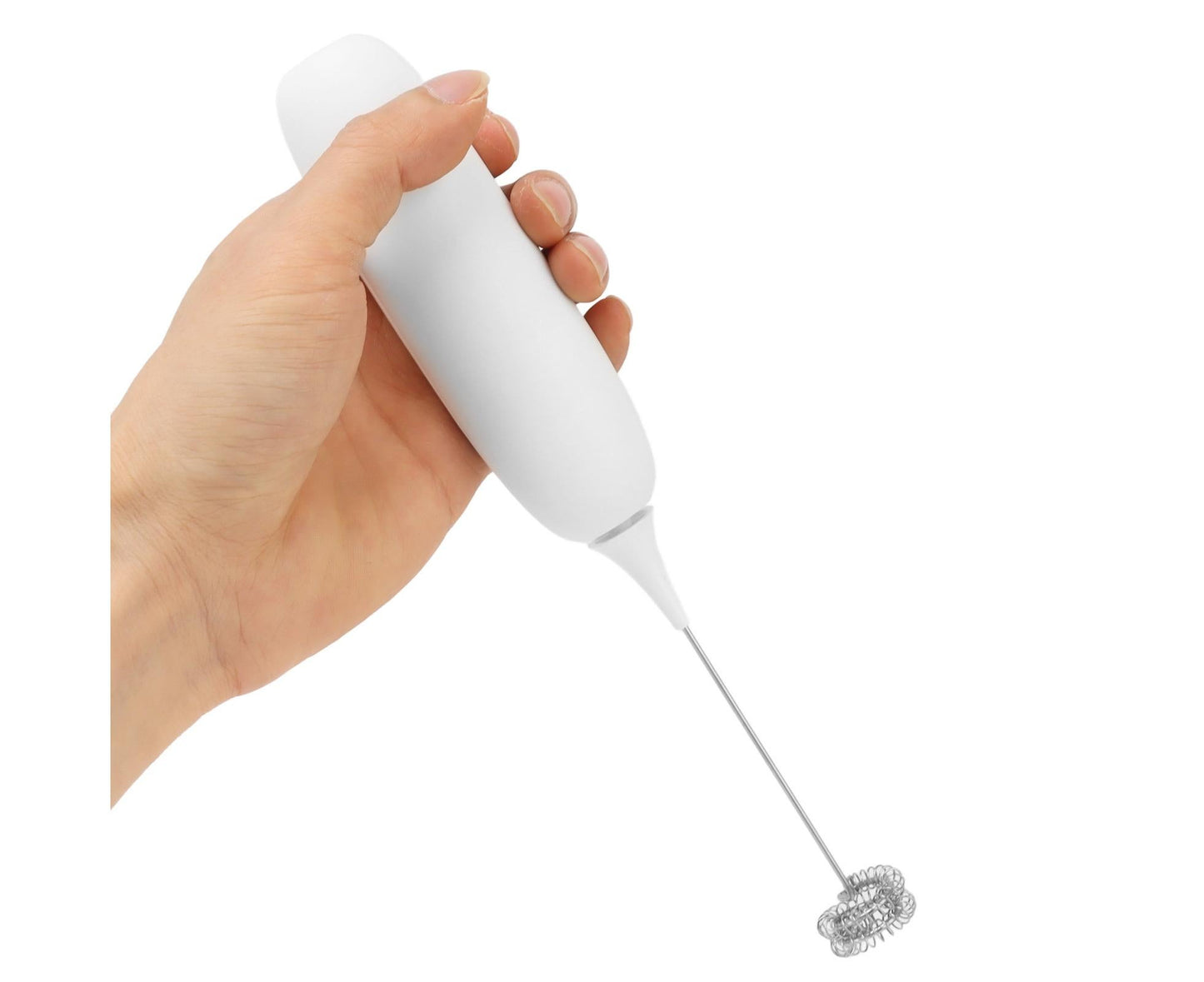 Battery Operated Handheld Milk Frother, Foam Maker, Egg Beater, Household Small Baking Tool for Coffee & V1263-JX-2921