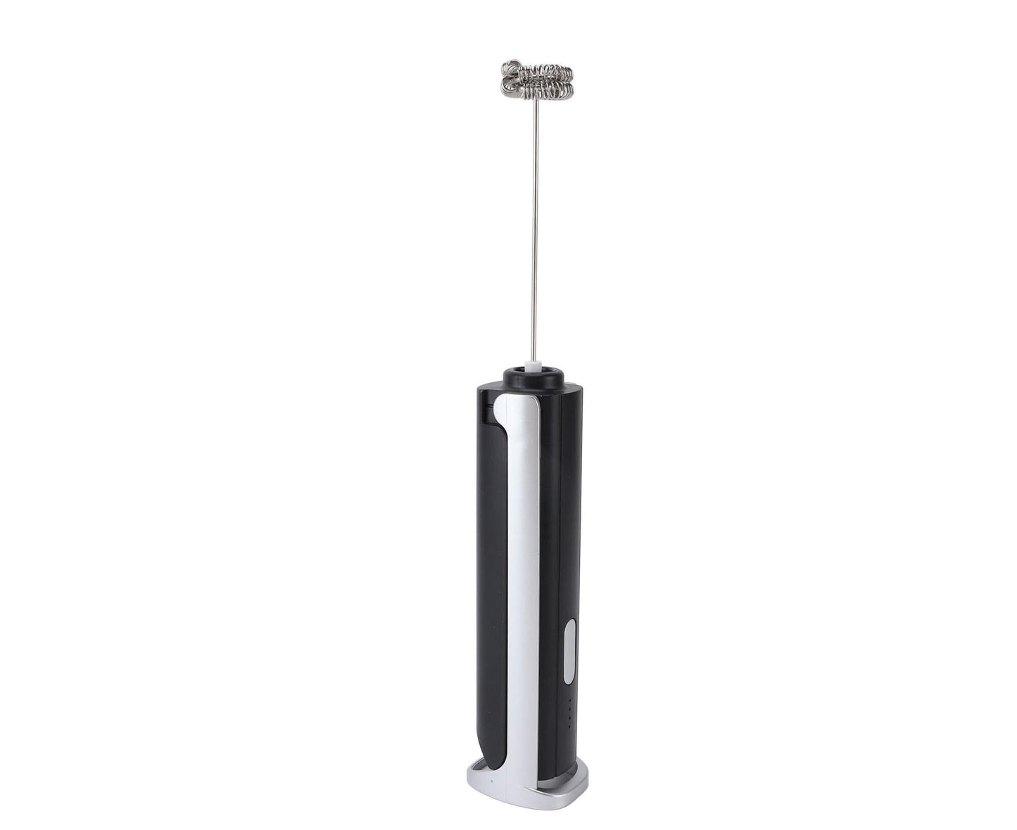 Handheld Milk Frother, Black, Dual Hoop Head, 3 Adjustable Gears, Electric Foam Maker for Coffee V1263-JX-2924