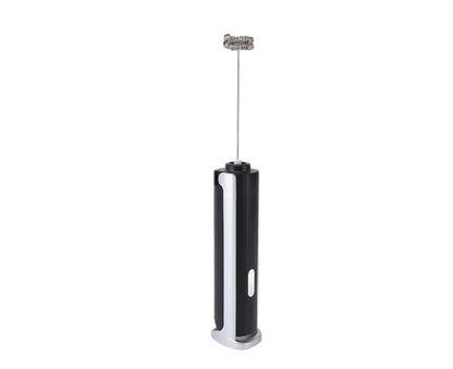 Handheld Milk Frother, Black, Dual Hoop Head, 3 Adjustable Gears, Electric Foam Maker for Coffee V1263-JX-2924