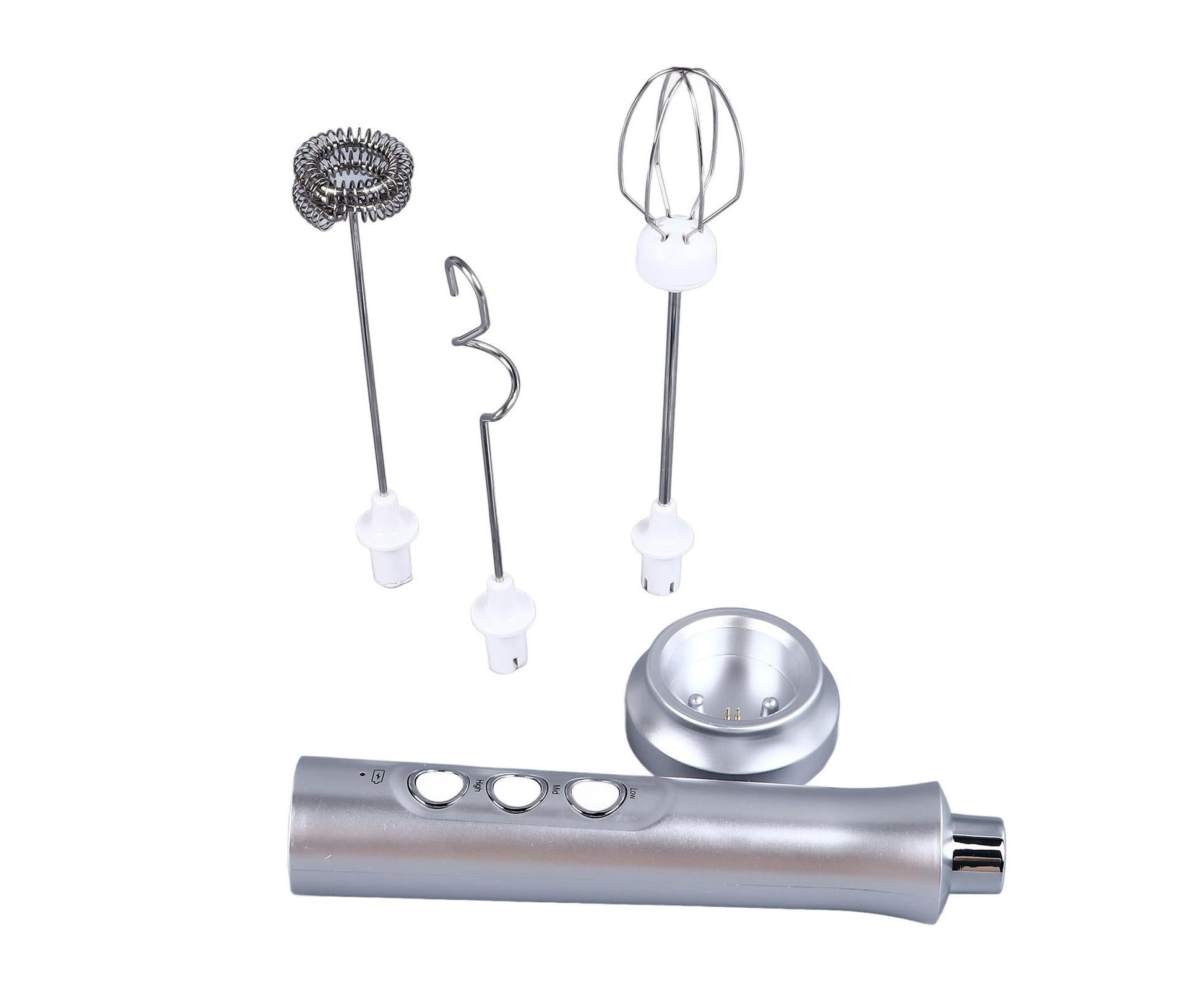 Handheld Milk Frother, Powerful High-Speed USB Rechargeable, Whisk Drink Mixer for Coffee, Matcha & Hot V1263-JX-2934