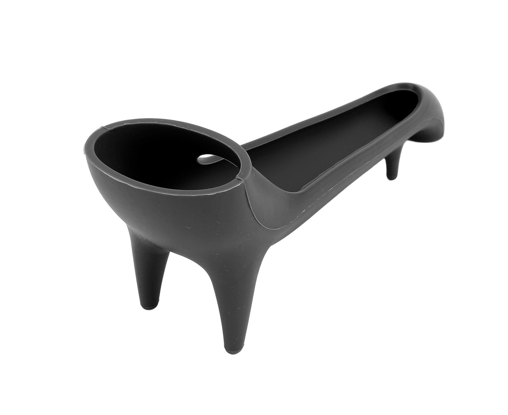 Coffee Maker Water Spout, Food Grade Silicone, Quick Access Funnel for Coffee Machine Accessories, Black V1263-JX-2940