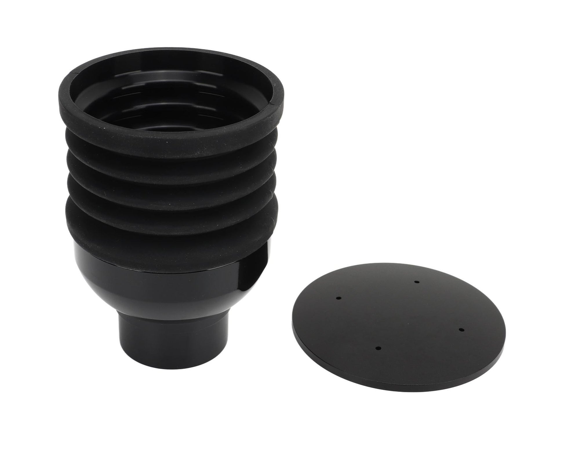 Blowing Bean Bin, Reusable Hand Pressure Bean Grinder Cleaning Tool for Coffee Shop & Home, Black V1263-JX-2946