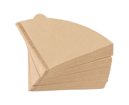 100PCS Cone Coffee Filter Paper, Replacement for 1-2 Cup Disposable Coffee Dripper Fiber Filters V1263-JX-2949