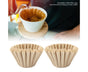 50pcs Disposable Wood Fiber Coffee Filters, Cup Replacement (S) V1263-JX-2957