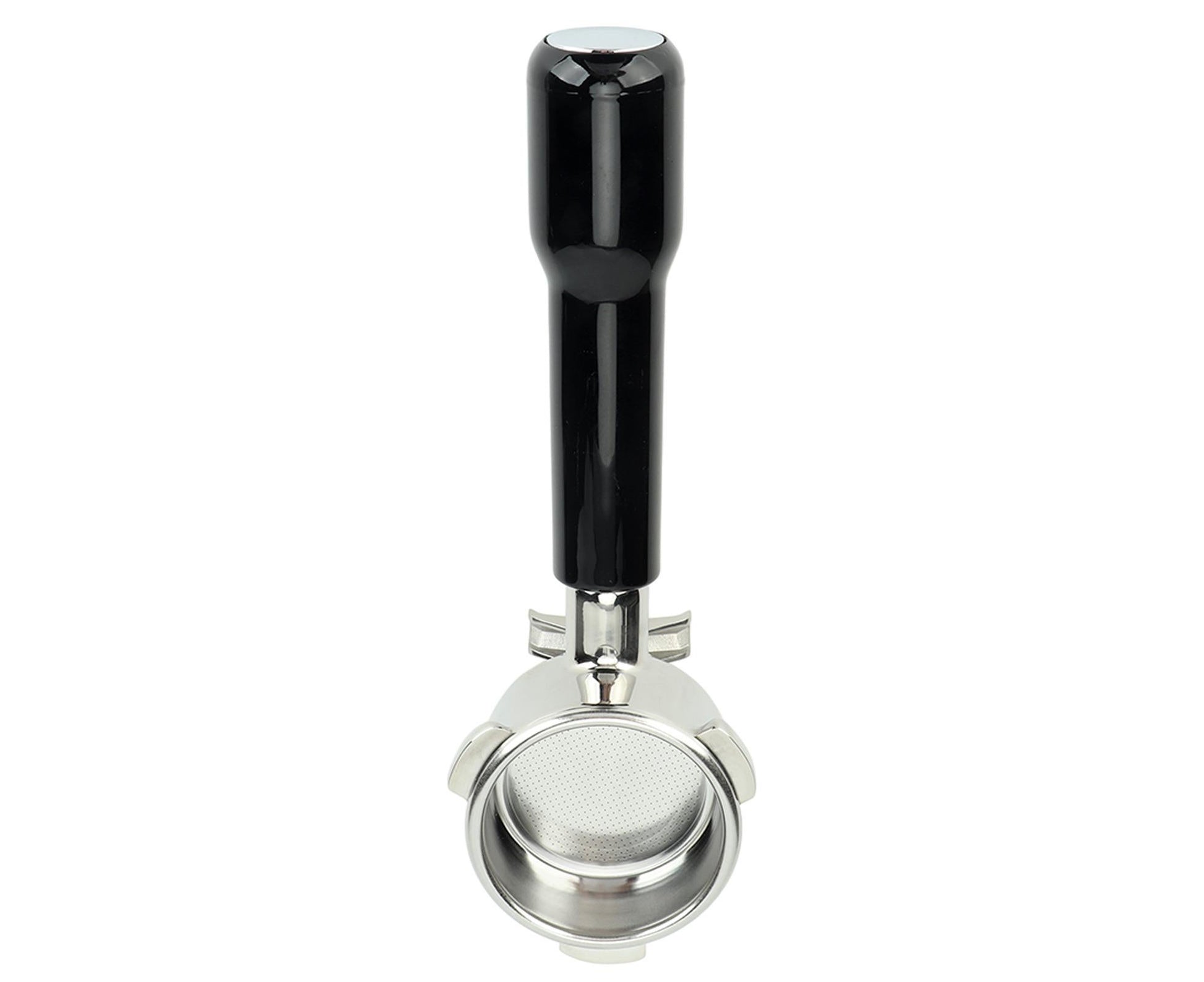 54mm Coffee Portafilter, Double Flow Filter for Breville 870 880 C2, Plastic Black V1263-JX-2967