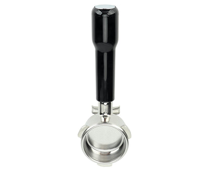 54mm Coffee Portafilter, Double Flow Filter for Breville 870 880 C2, Plastic Black V1263-JX-2967