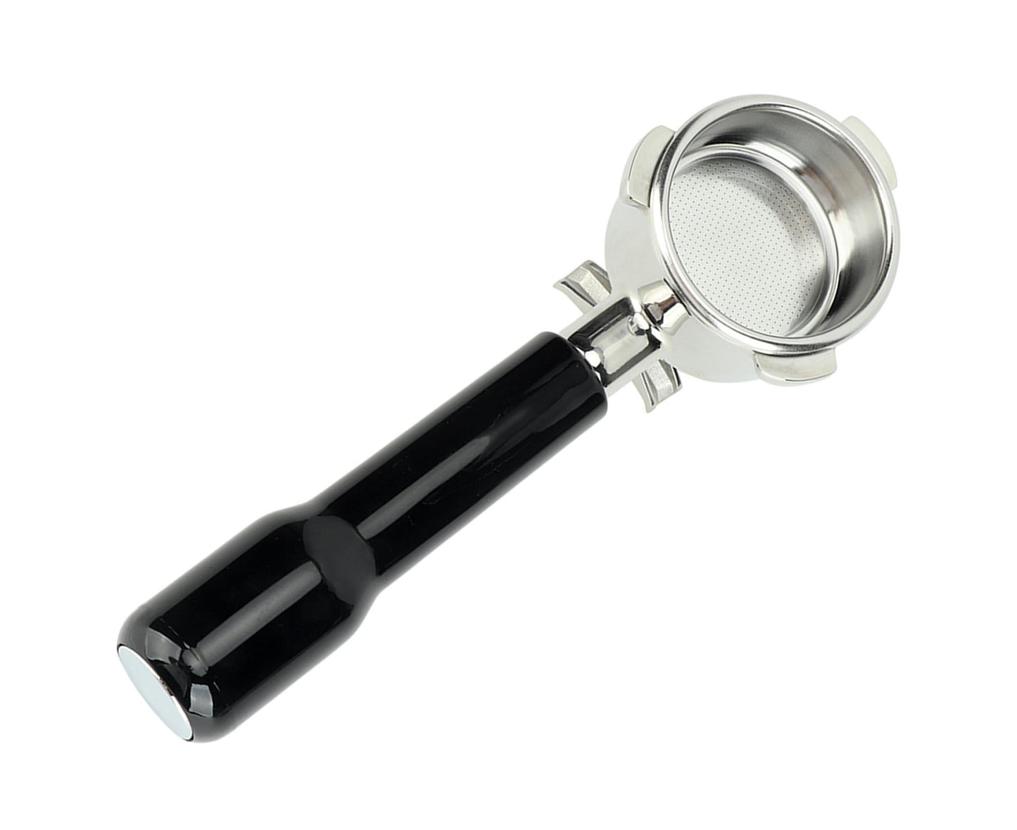 54mm Coffee Portafilter, Double Flow Filter for Breville 870 880 C2, Plastic Black V1263-JX-2967