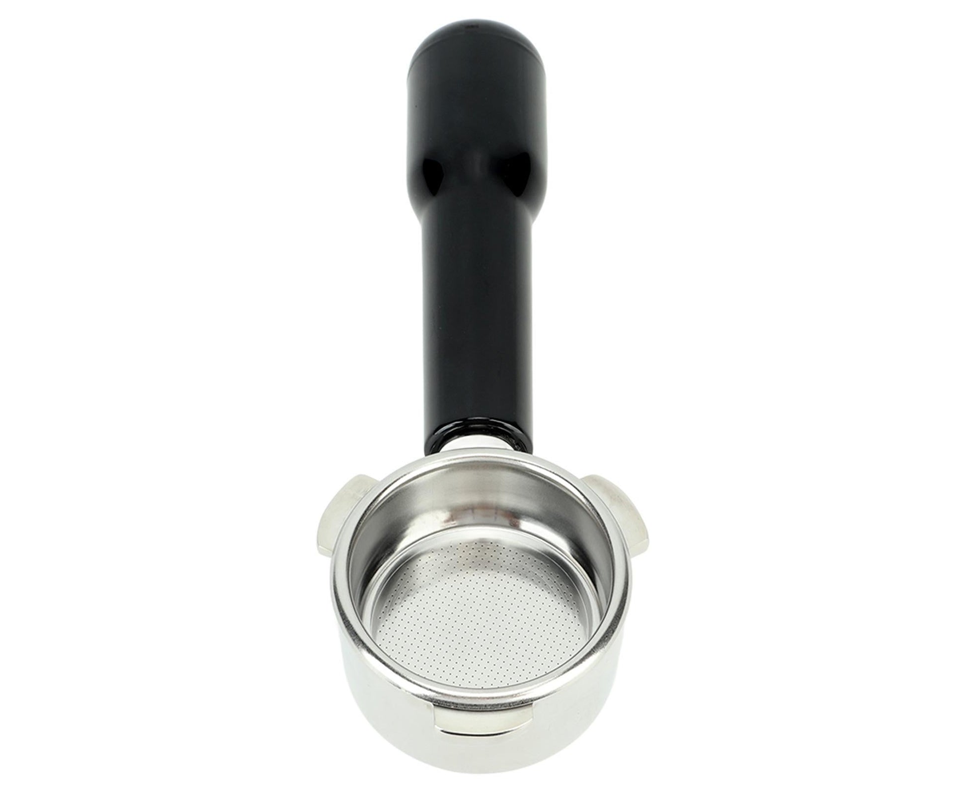 54mm Coffee Portafilter, Double Flow Filter for Breville 870 880 C2, Plastic Black V1263-JX-2967