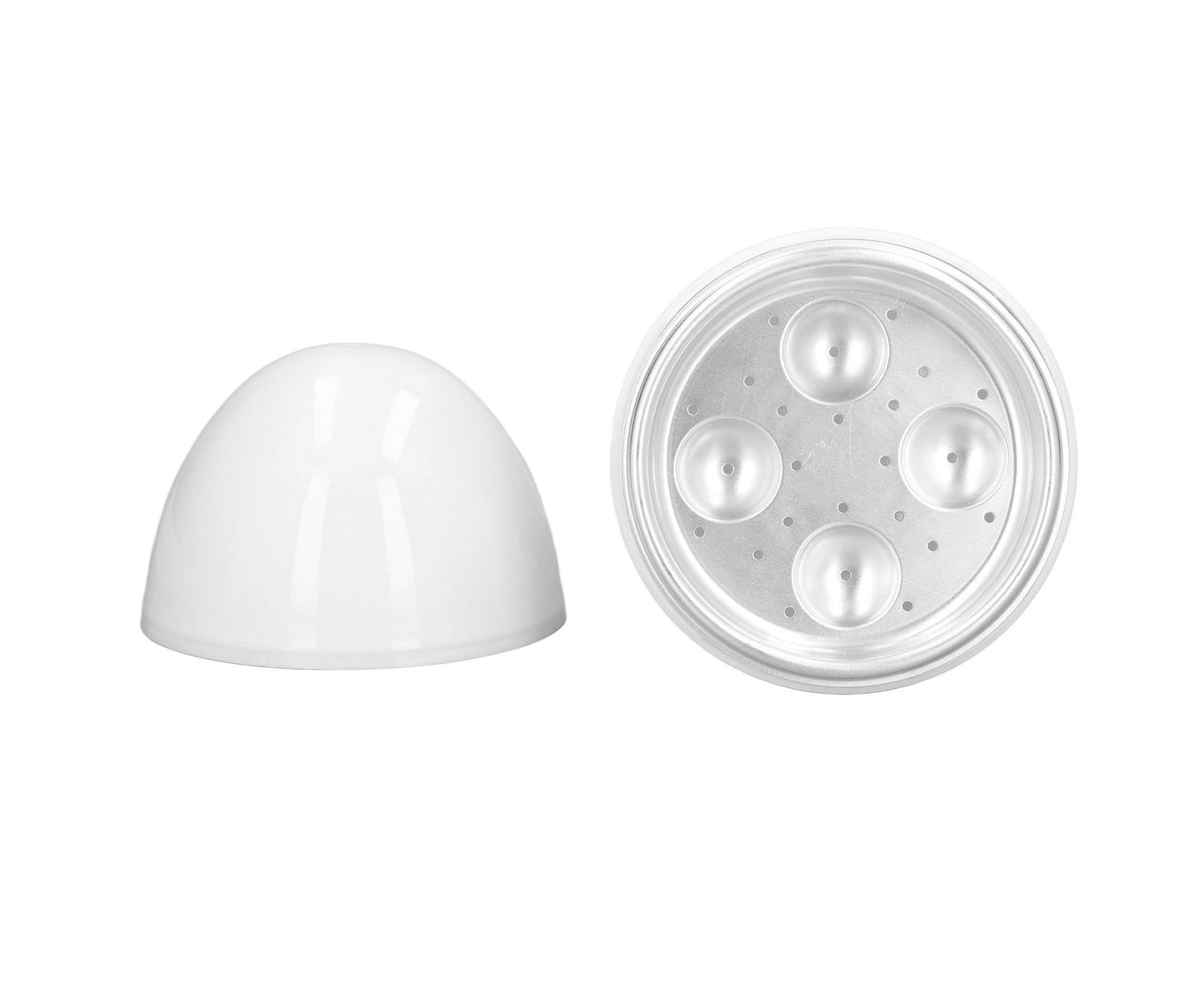 Hard Boiled Egg Cooker, 4-Egg Capacity, Compact Microwave Design, ABS Material Egg Boiler V1263-JX-2968
