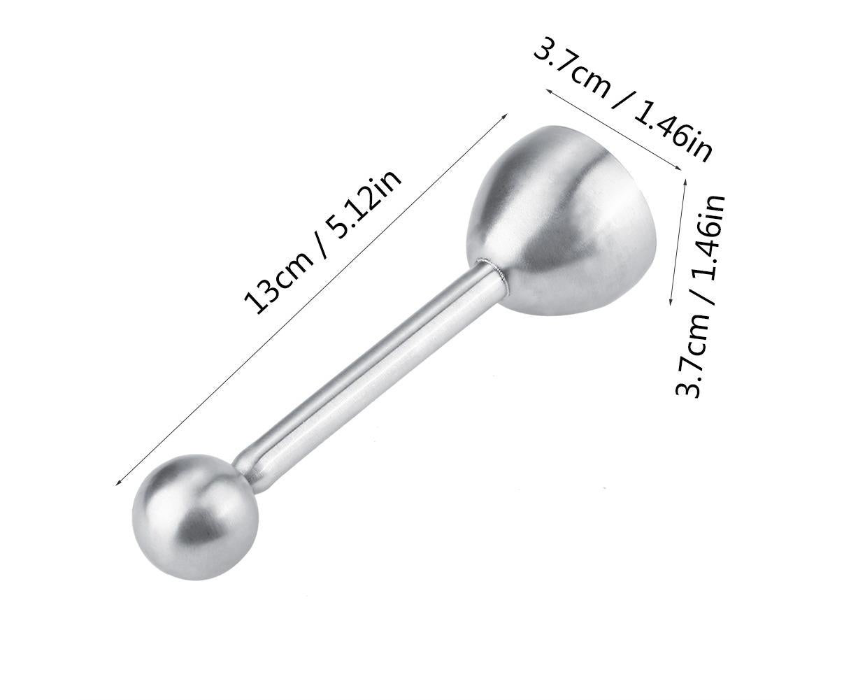 Stainless Steel Egg Cutter, Topper & Cracker for Soft & Hard Boiled Eggs V1263-JX-2969