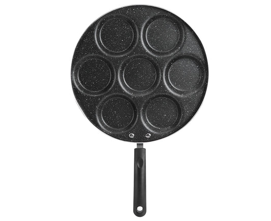 7-Hole Non-Stick Frying Pan, Egg & Burger Mold, Household Cooking Pan V1263-JX-2972