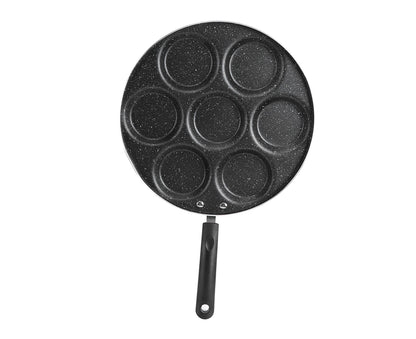 7-Hole Non-Stick Frying Pan, Egg & Burger Mold, Household Cooking Pan V1263-JX-2972
